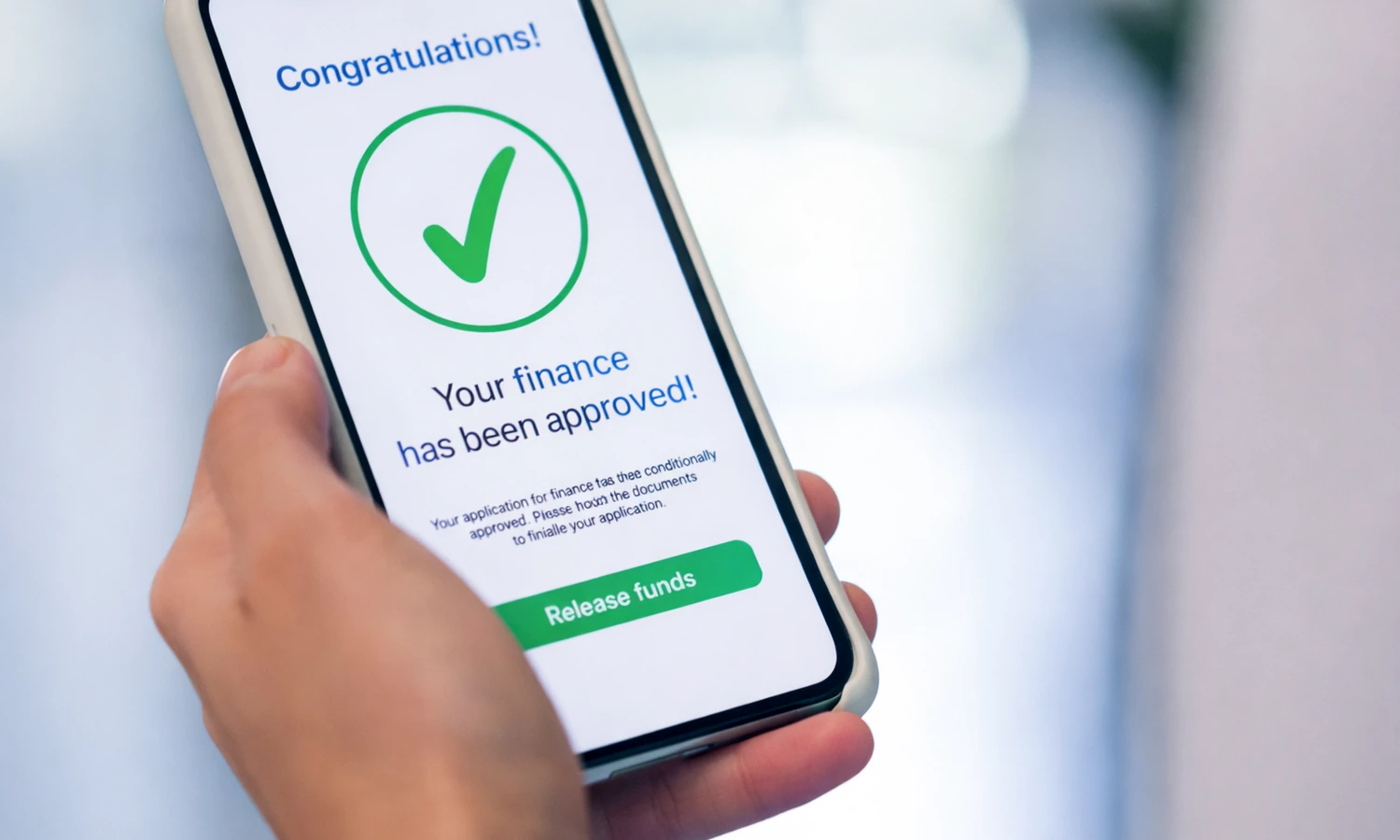 Digital loan application progress